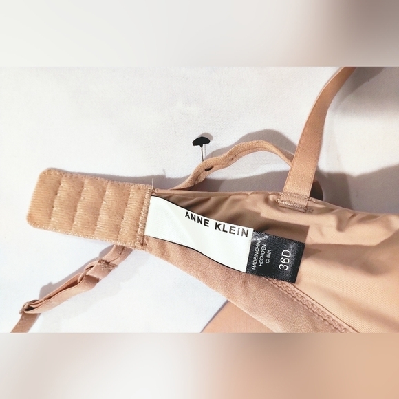 🐞2/$70🐞NWT Anne Klein Seamless Wirefree Padded Push up Bra 36D Wireless Comfy - Picture 5 of 14